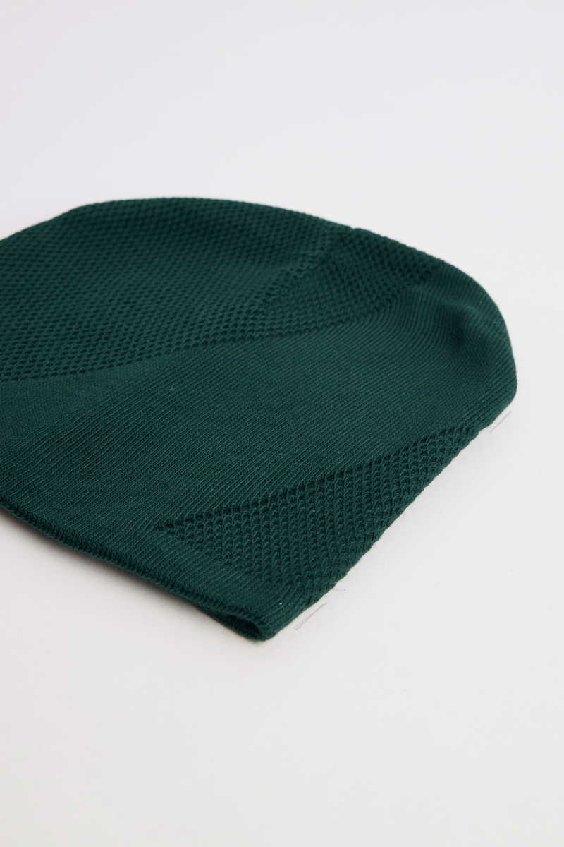 Woven Petrol Blue Beanie