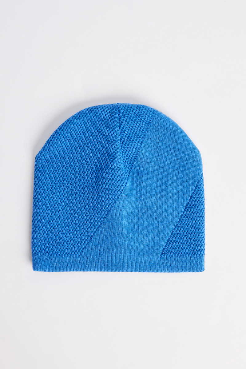 Woven Blue Beanie