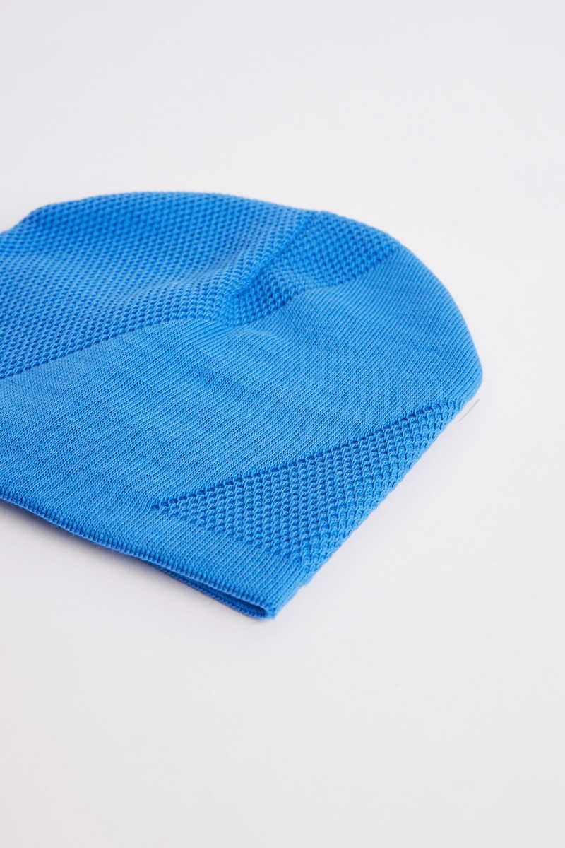 Woven Blue Beanie