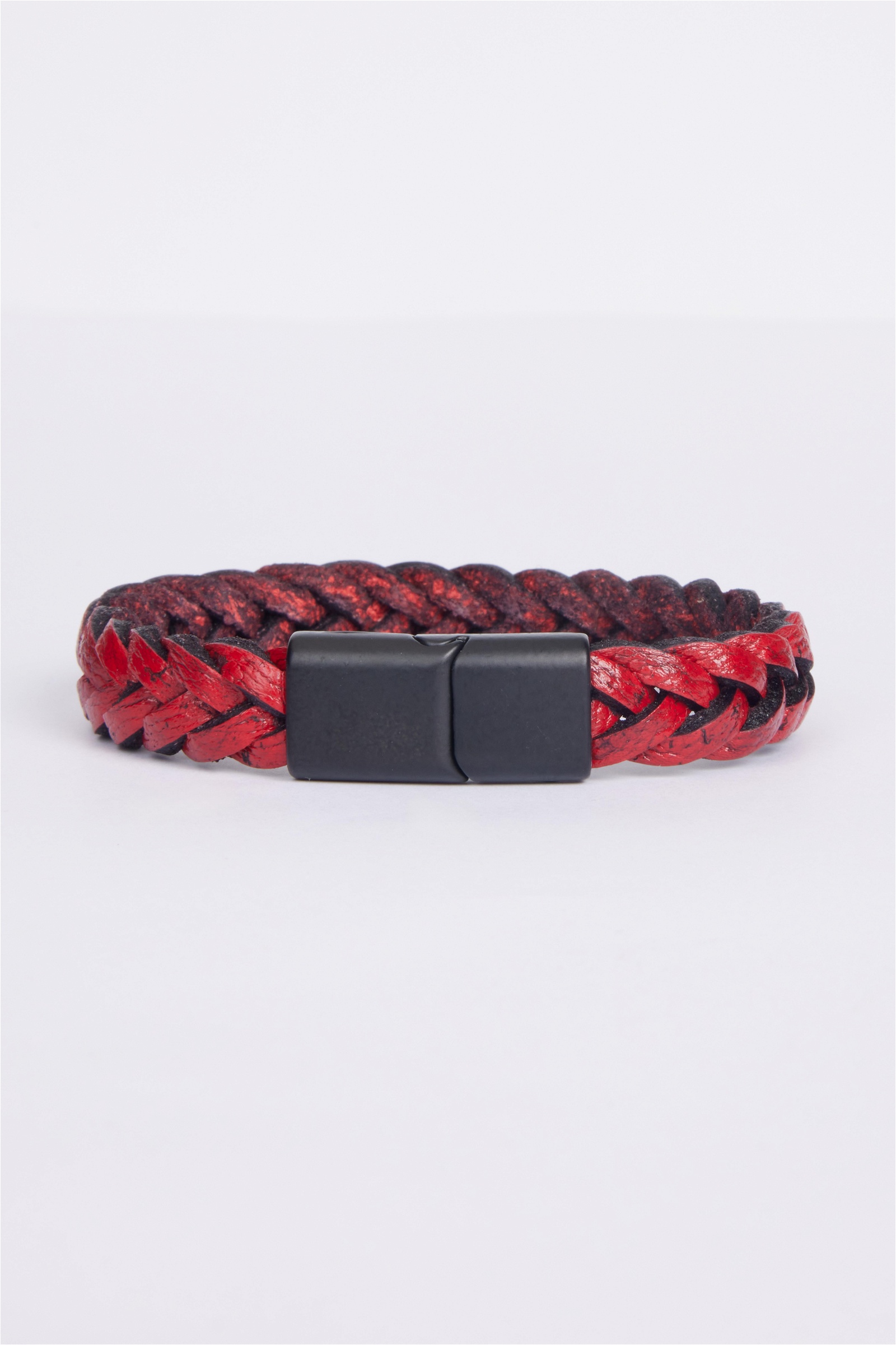 Leather Red Bracelet