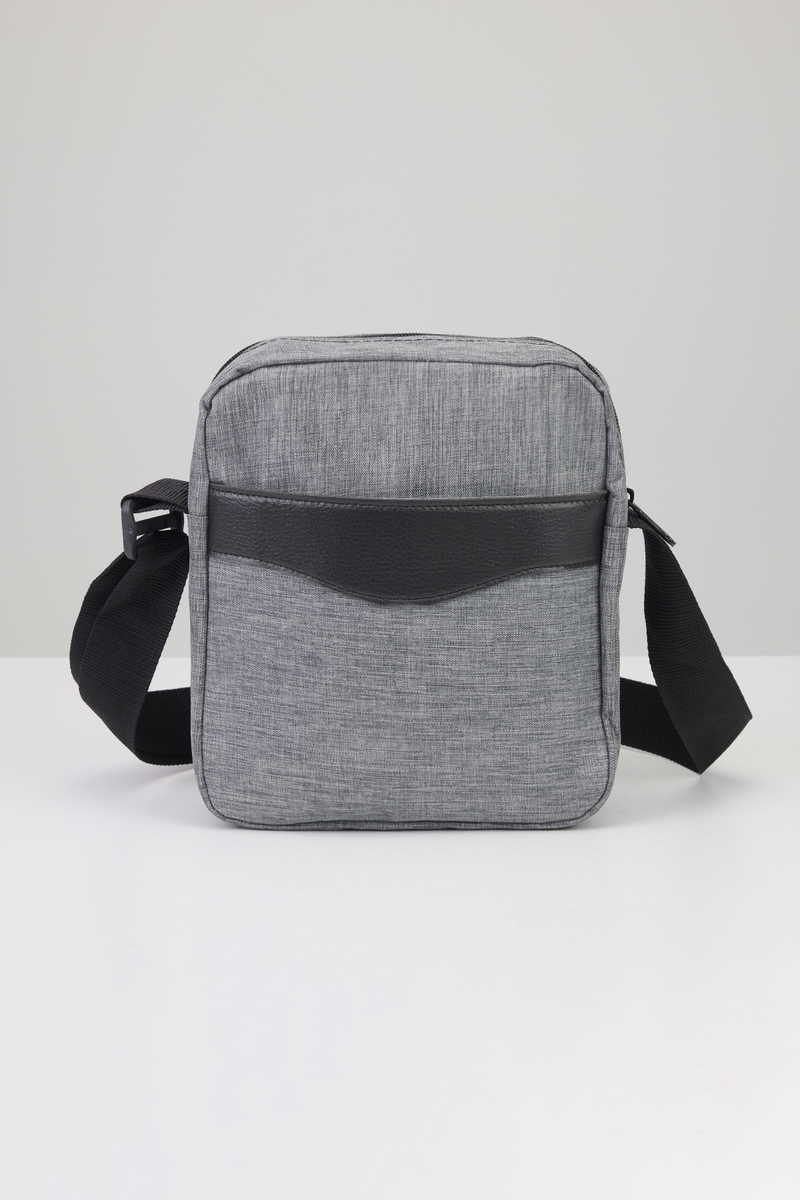 Textured Grey Bag