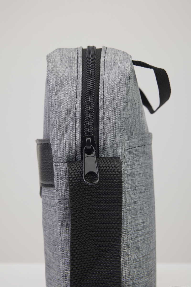 Textured Grey Bag