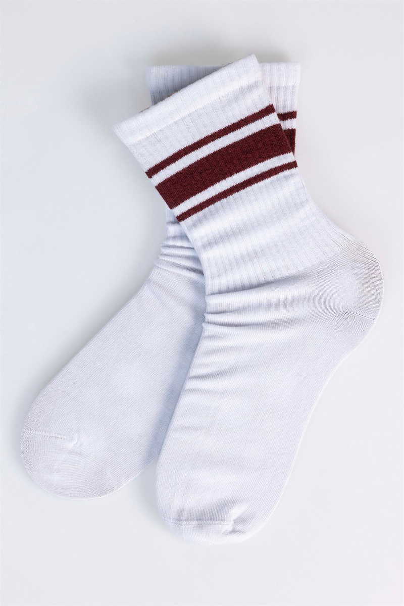 Knitted White Socks Knitted White Socks