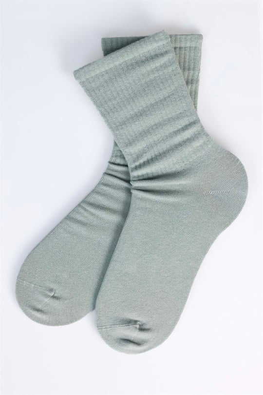 Knitted Khaki Socks