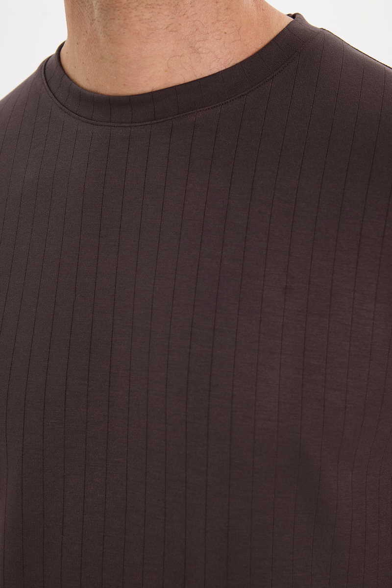 Striped Brown T-Shirt