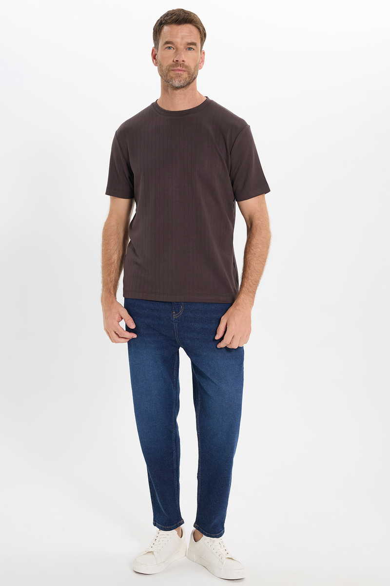Striped Brown T-Shirt