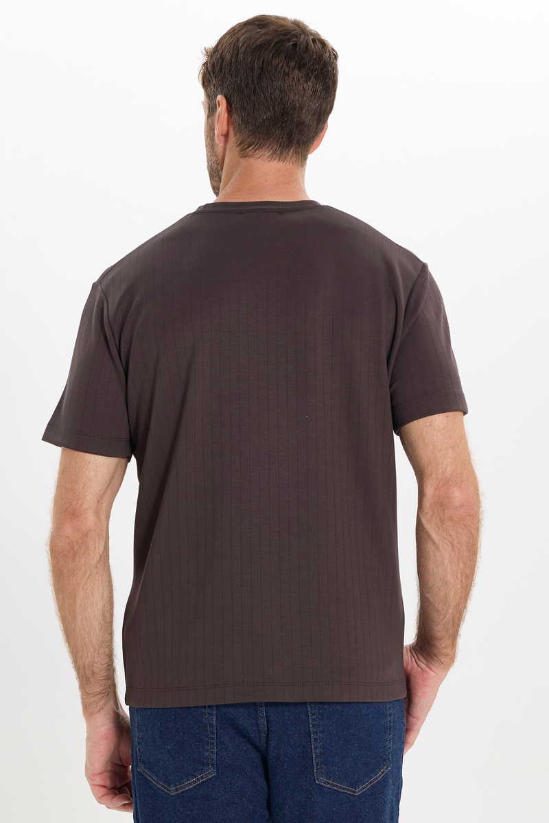 Striped Brown T-Shirt