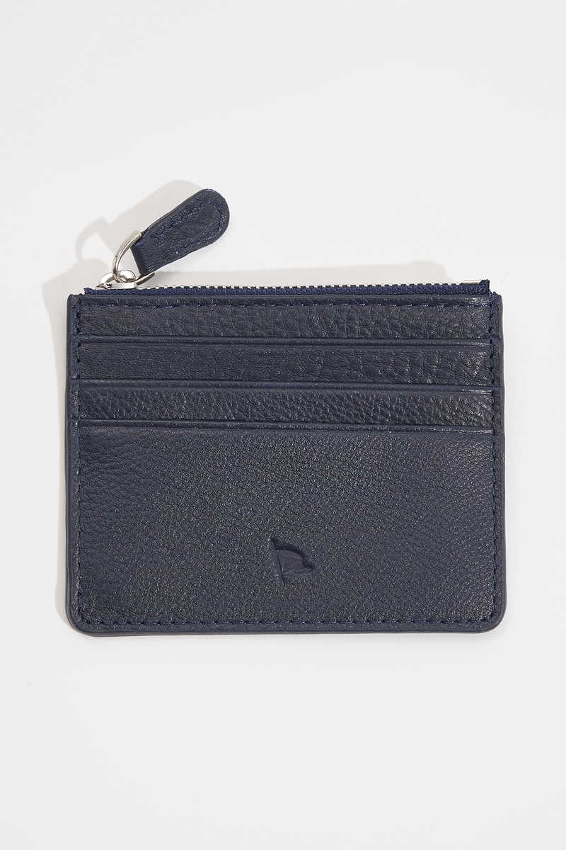 Leather Navy Blue Wallet Leather Navy Blue Wallet
