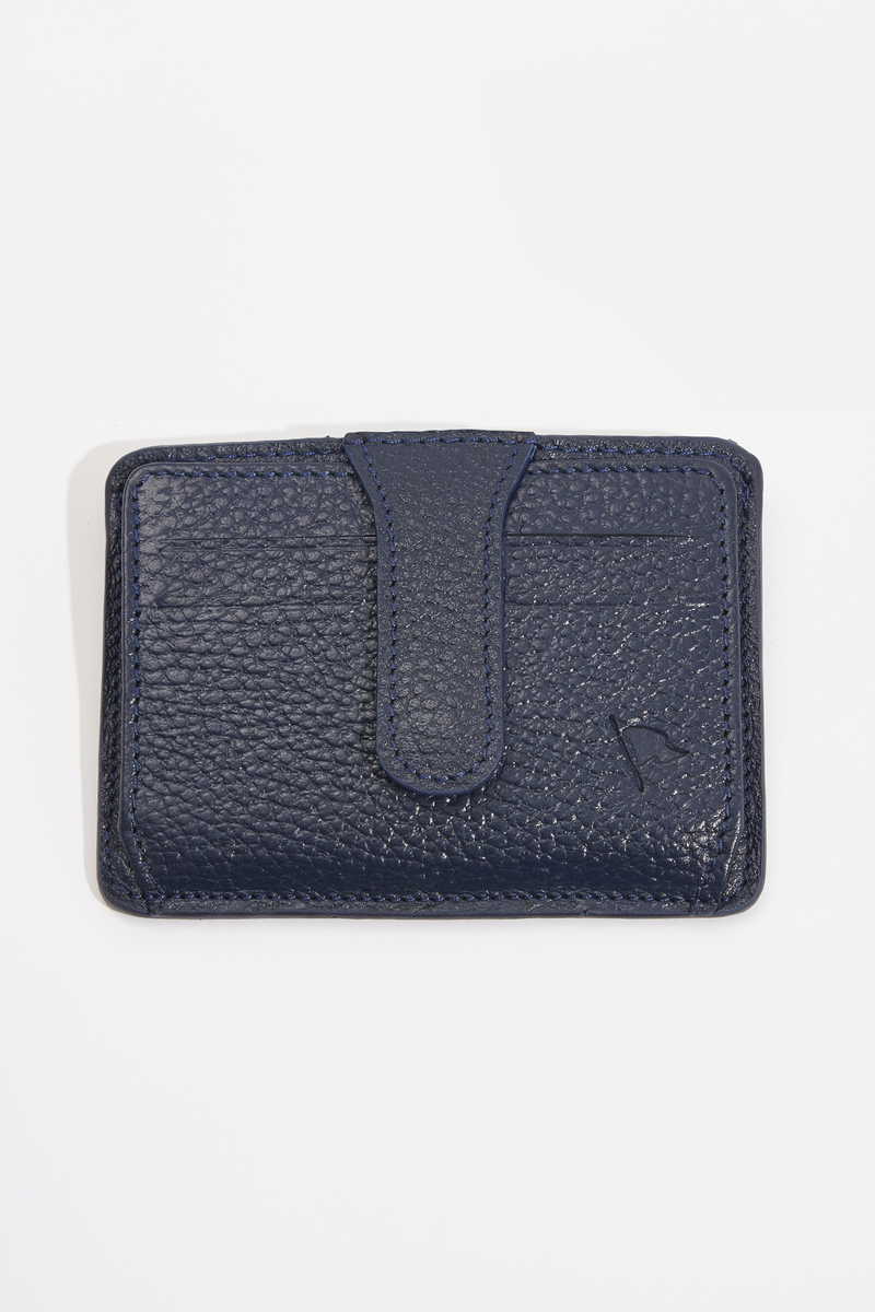 Leather Navy Blue Wallet Leather Navy Blue Wallet