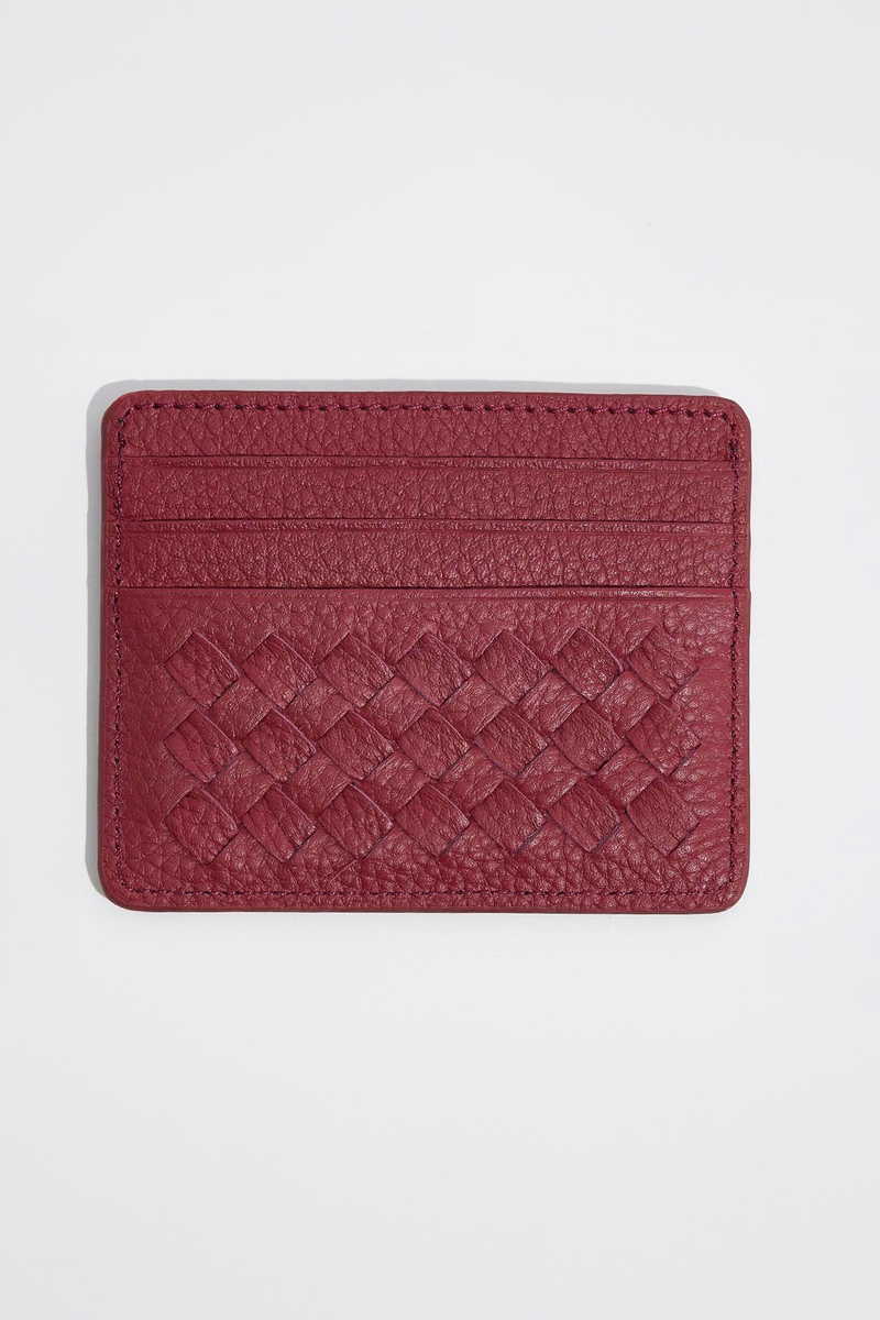 Leather Claret Red Wallet Leather Claret Red Wallet