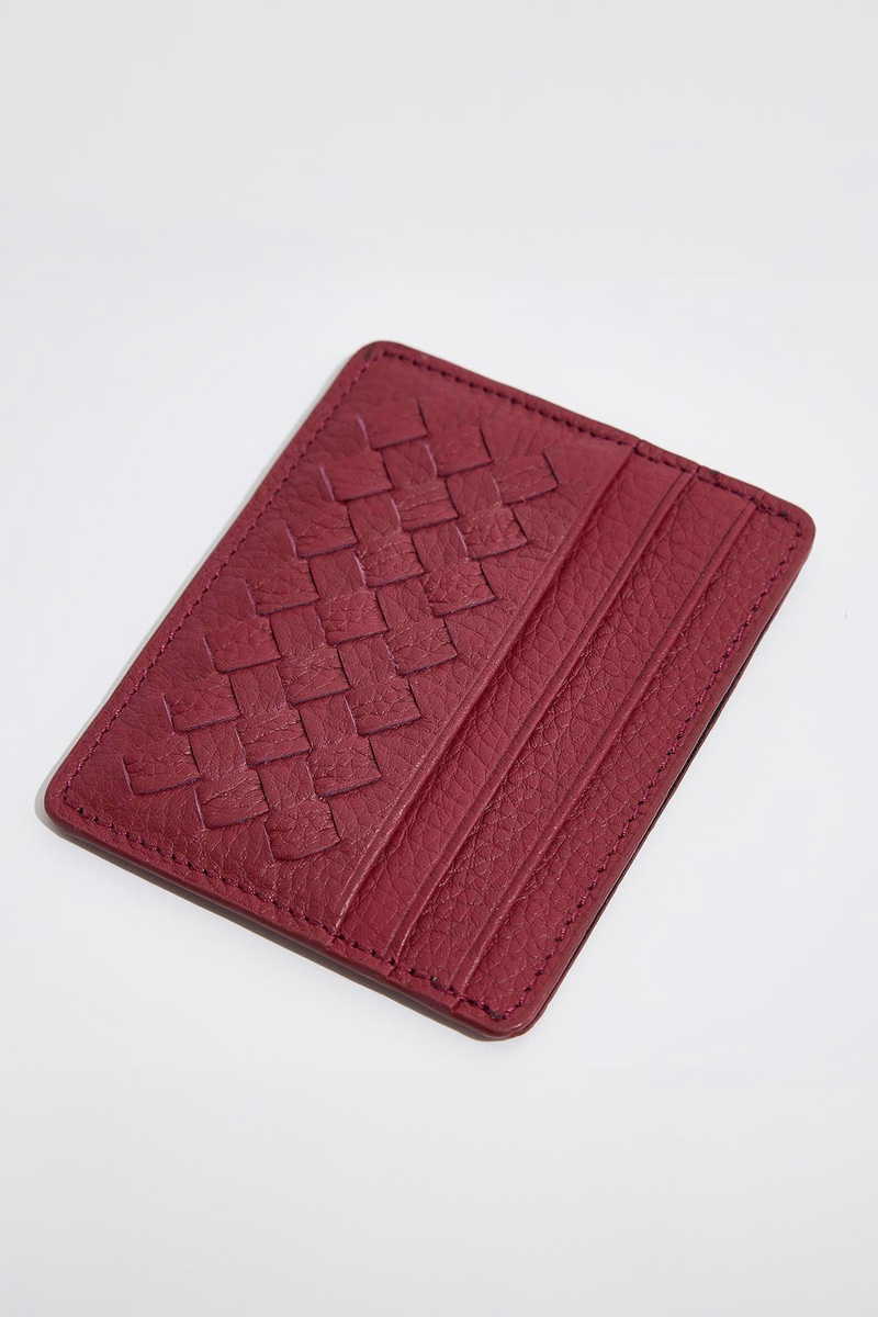 Leather Claret Red Wallet Leather Claret Red Wallet