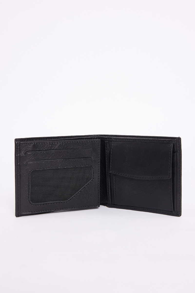 Leather Black Wallet Leather Black Wallet