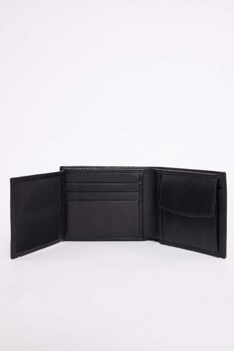 Leather Black Wallet Leather Black Wallet
