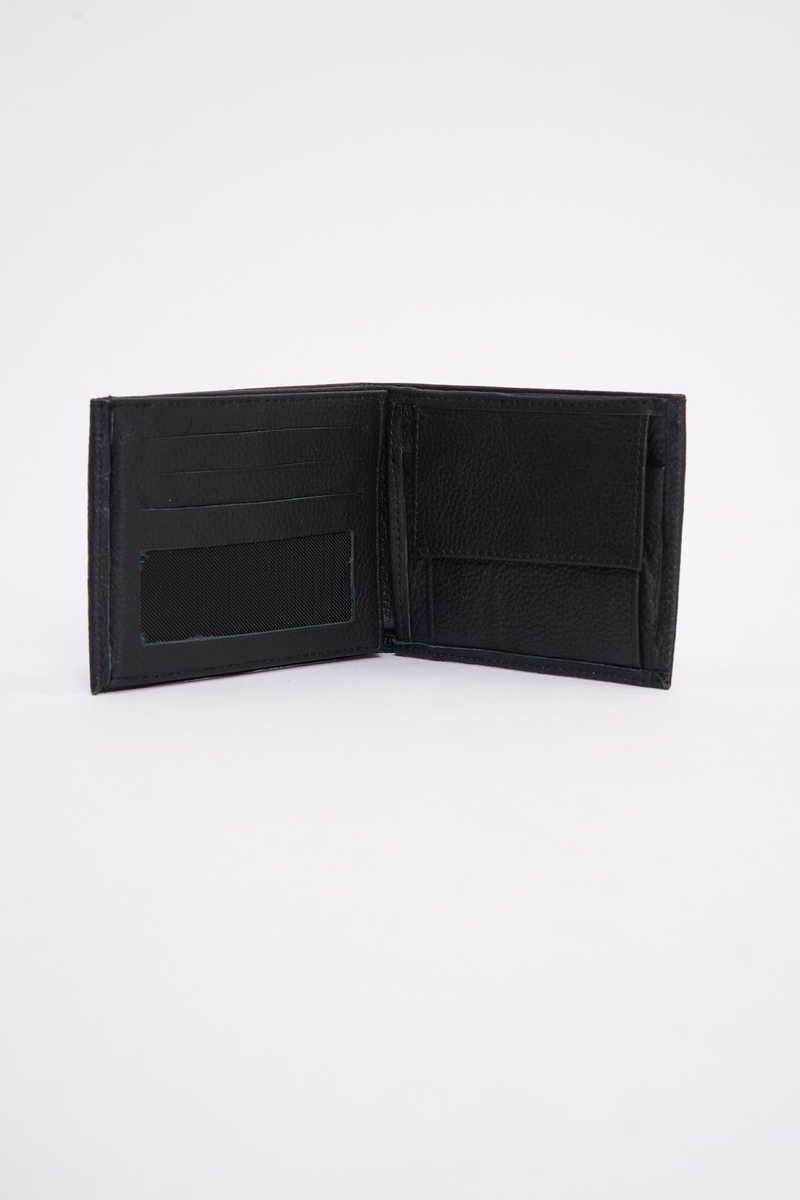 Leather Black Wallet Leather Black Wallet