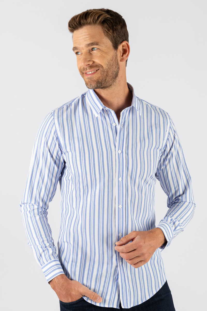 Slim Fit-Strukirana Slim Fit-Strukirana