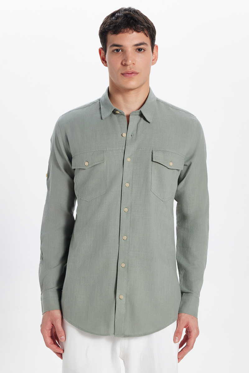 Slim Fit - Вталена Кройка Риза Slim Fit - Вталена Кройка Риза