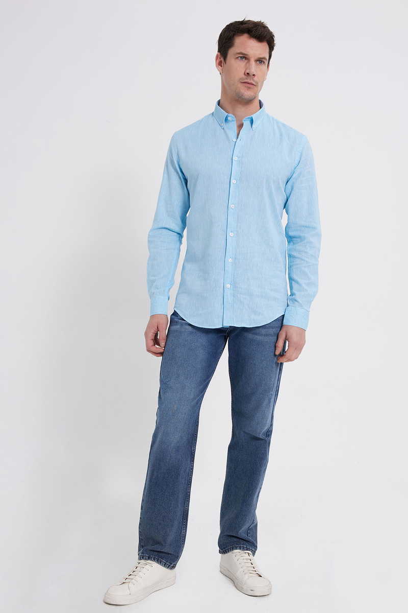 Слим фит Кошула