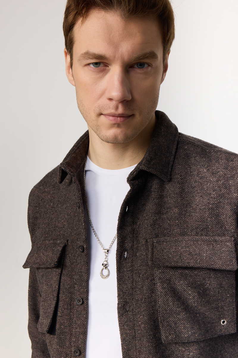 Plain Brown Shirt