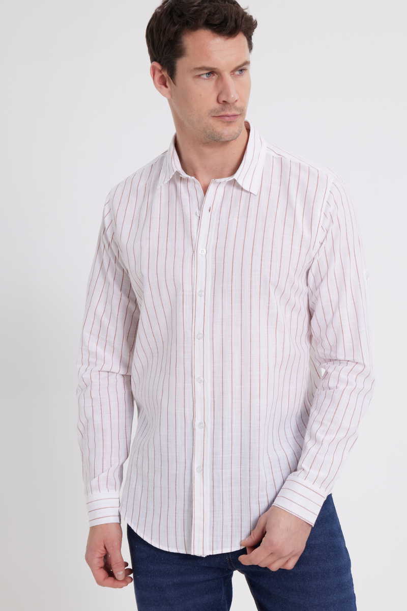 Слим фит Кошула