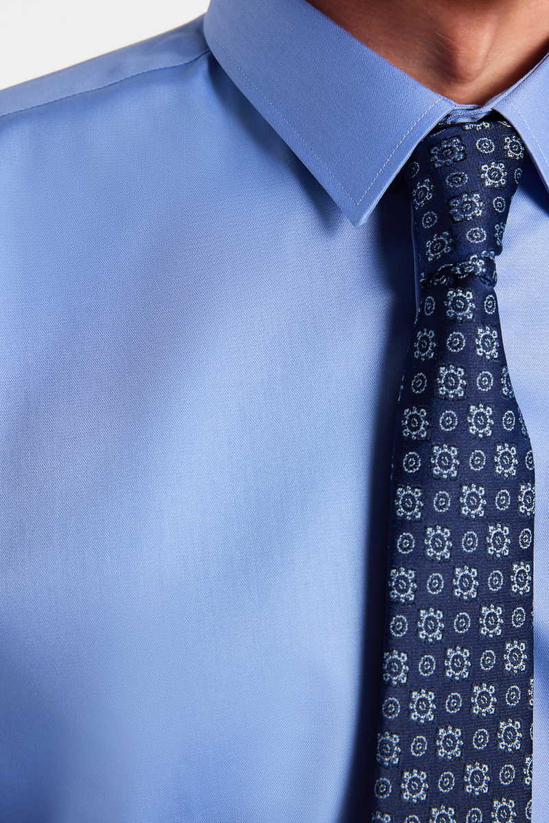 Slim Fit-Strukirana Košulja