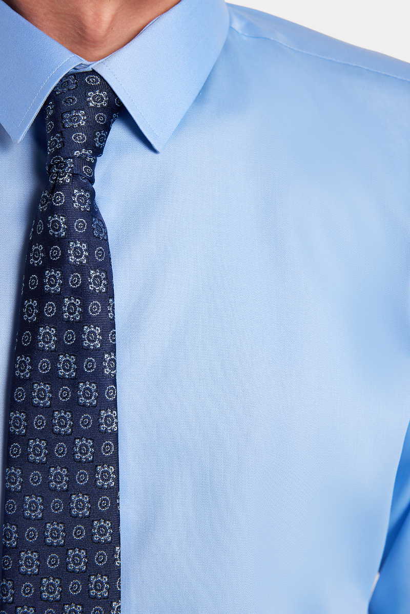 Slim Fit-Strukirana Košulja