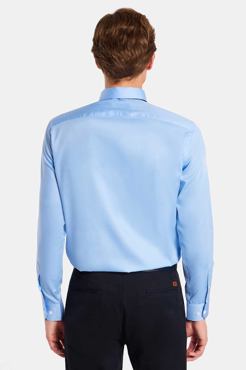 Slim Fit-Strukirana Košulja