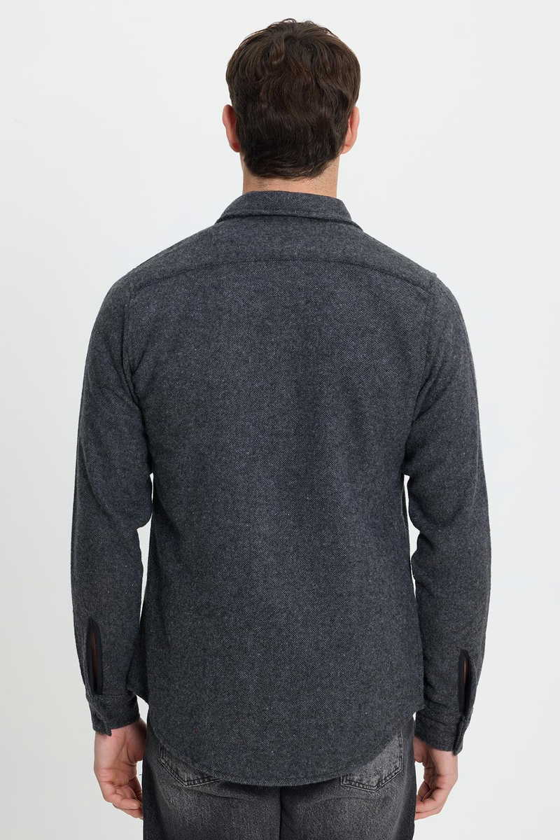 Slim Fit-Strukirana Košulja