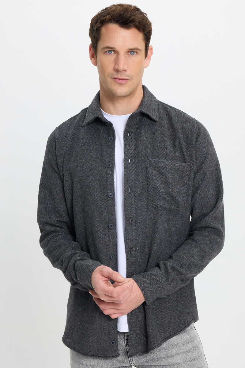 Слим фит Кошула