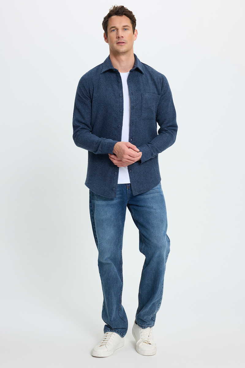 Слим фит Кошула