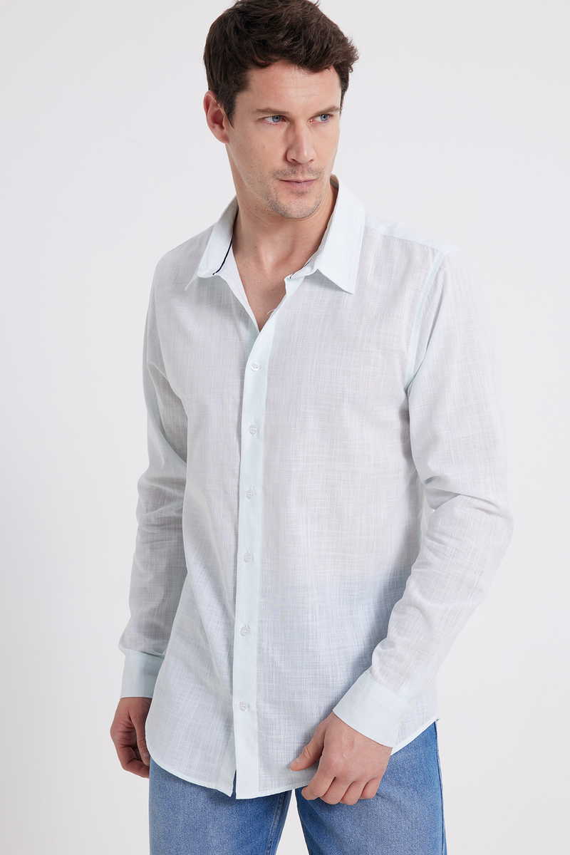 Слим фит Кошула