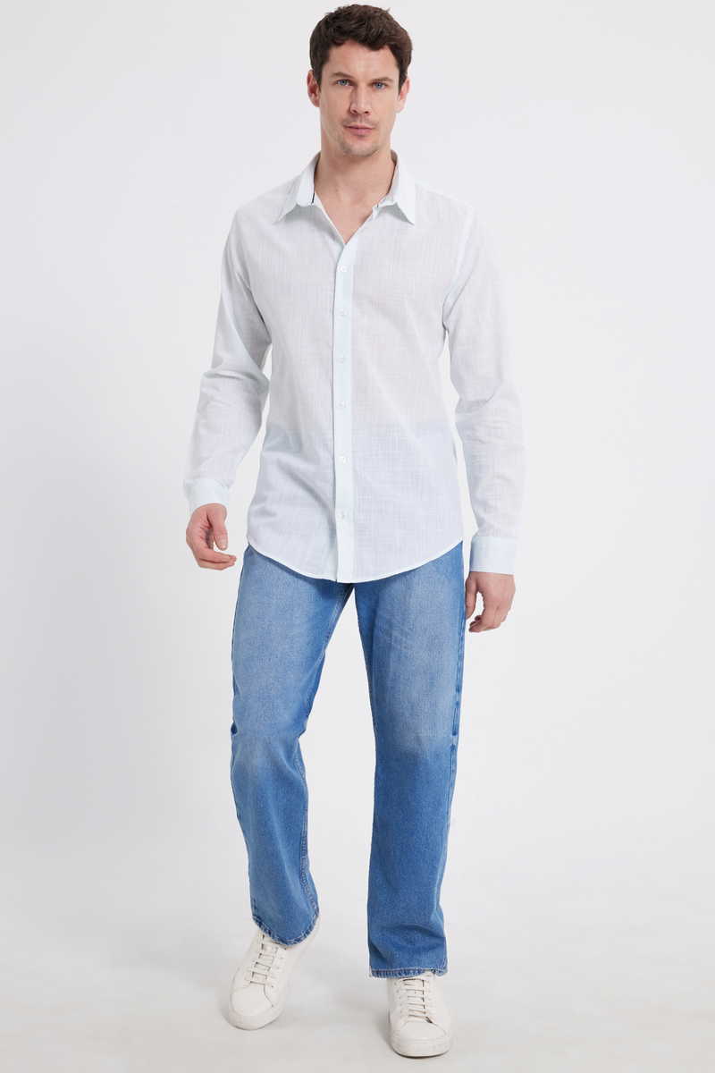 Слим фит Кошула