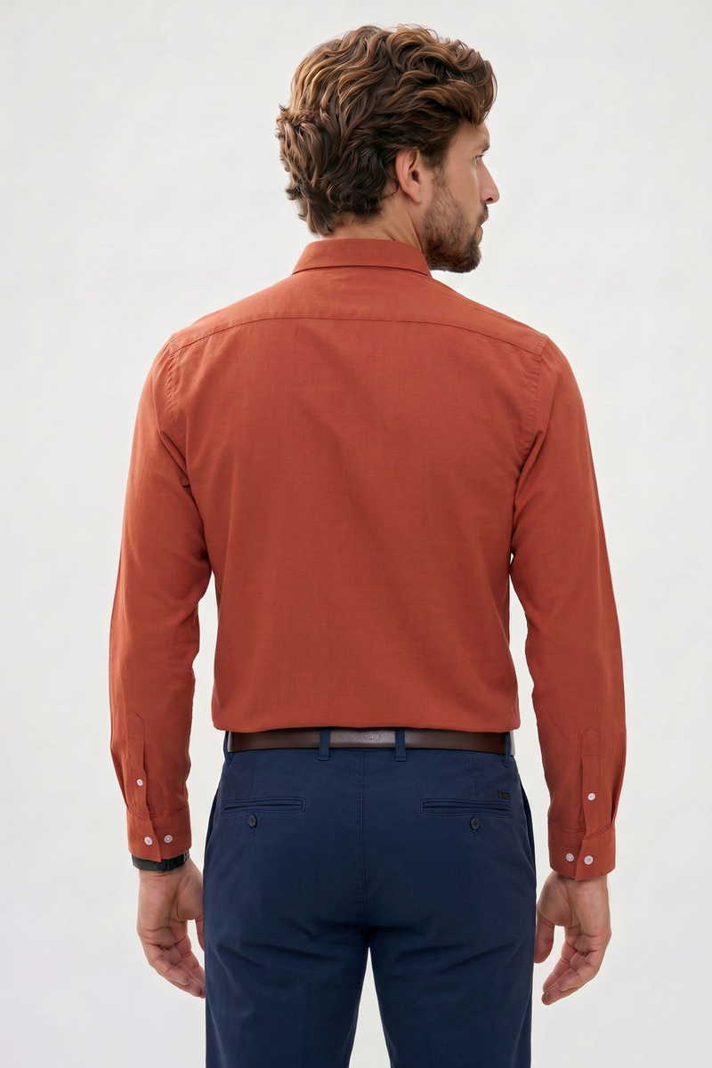 Slim Fit-Strukirana Košulja Slim Fit-Strukirana Košulja