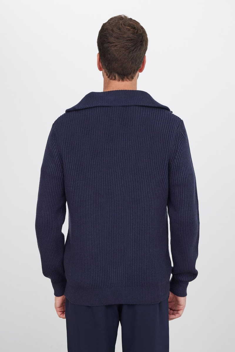  Mornarsko plava Kardigan