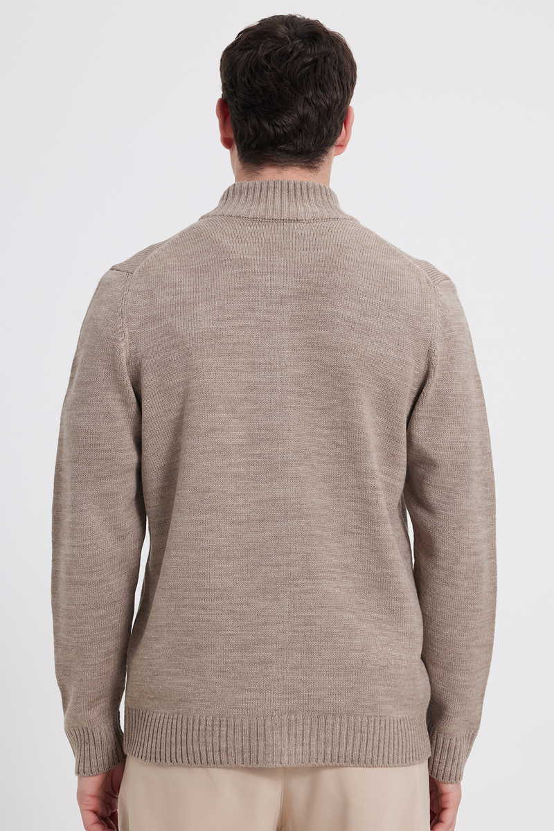 Plain Brown Cardigan