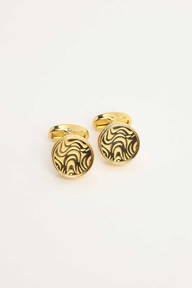 Patterned  Cufflink