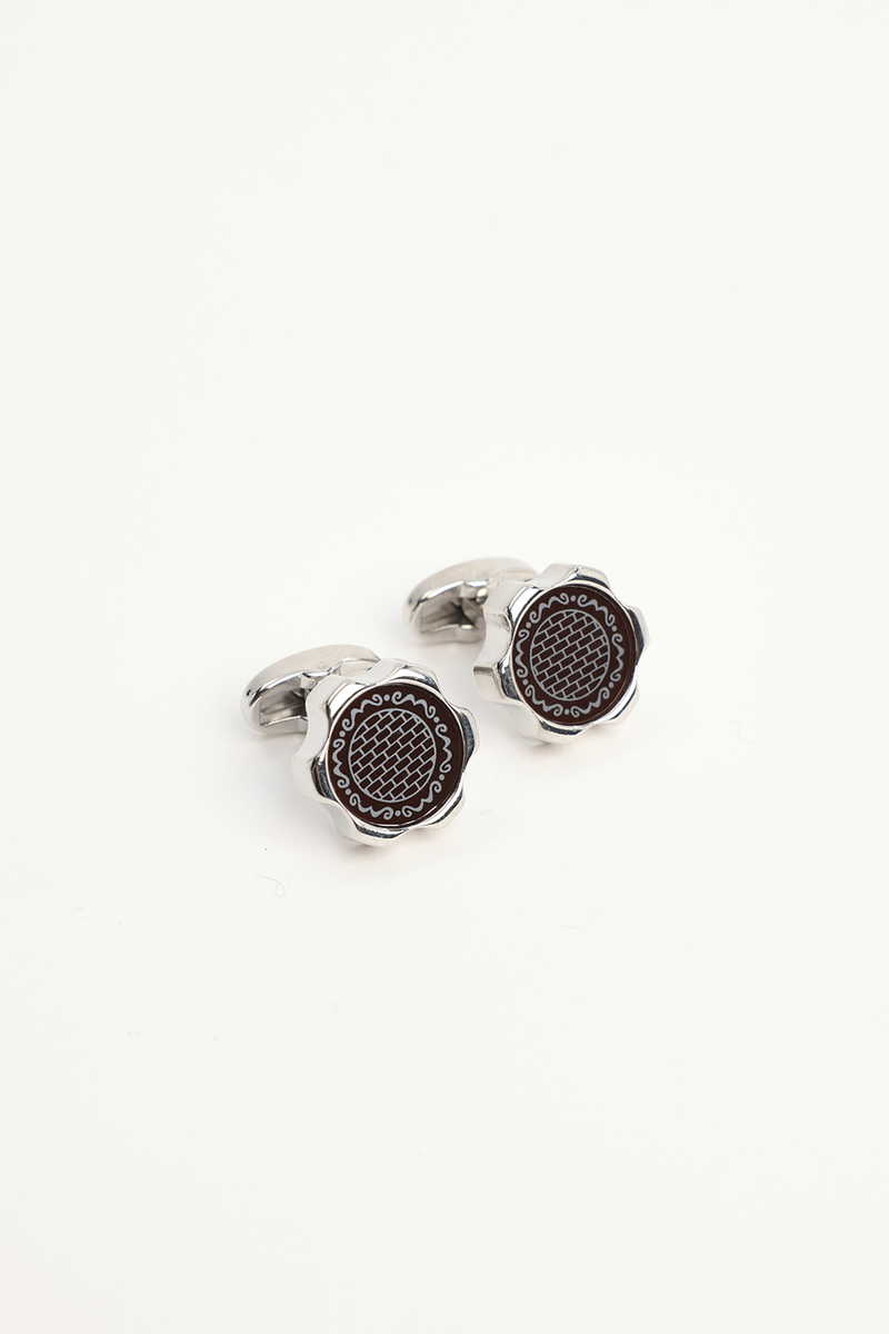 Patterned  Cufflink