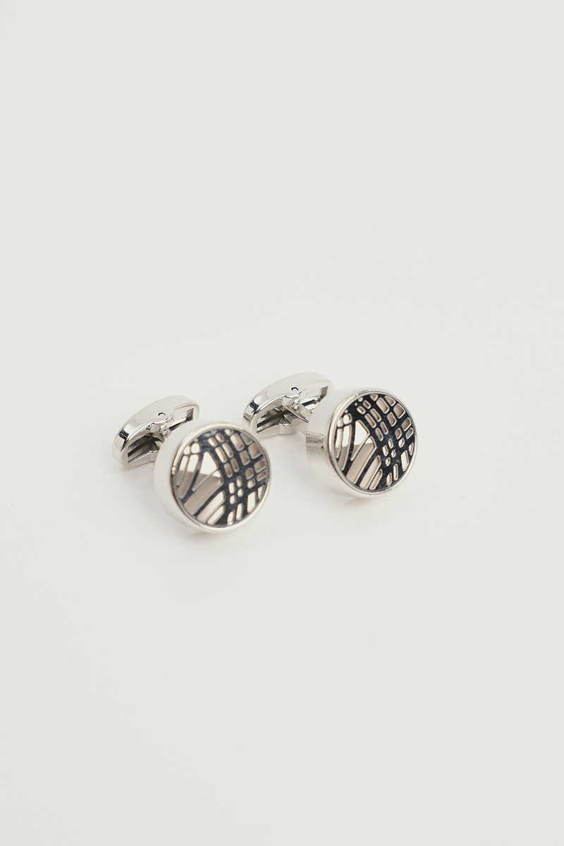 Patterned  Cufflink