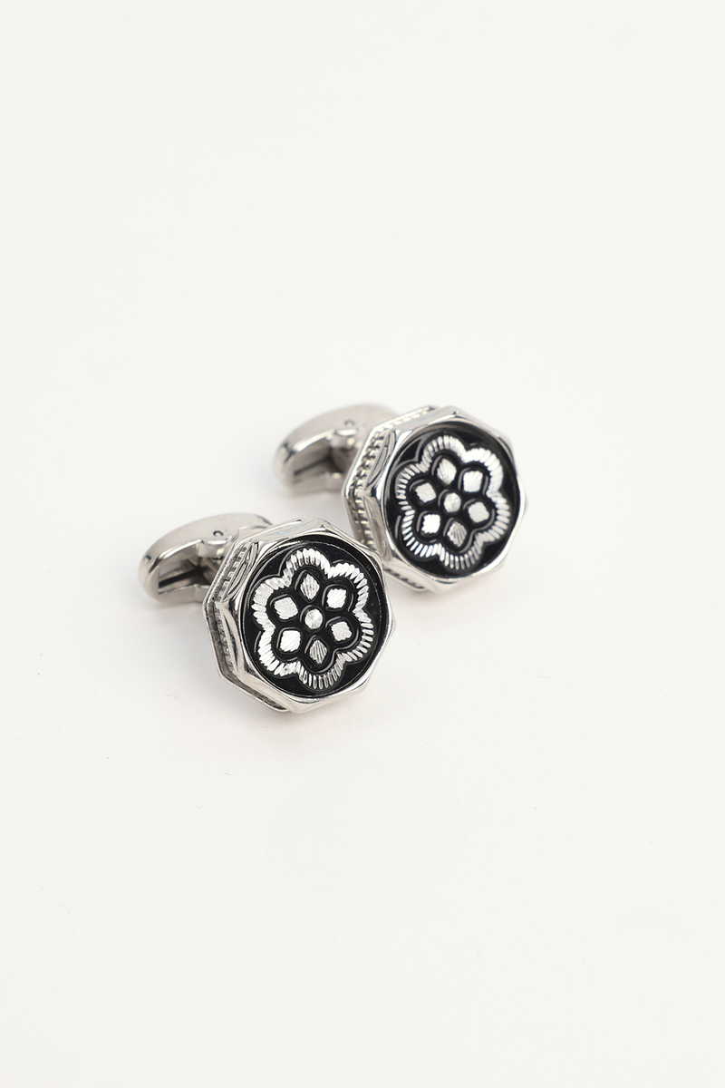 Patterned  Cufflink