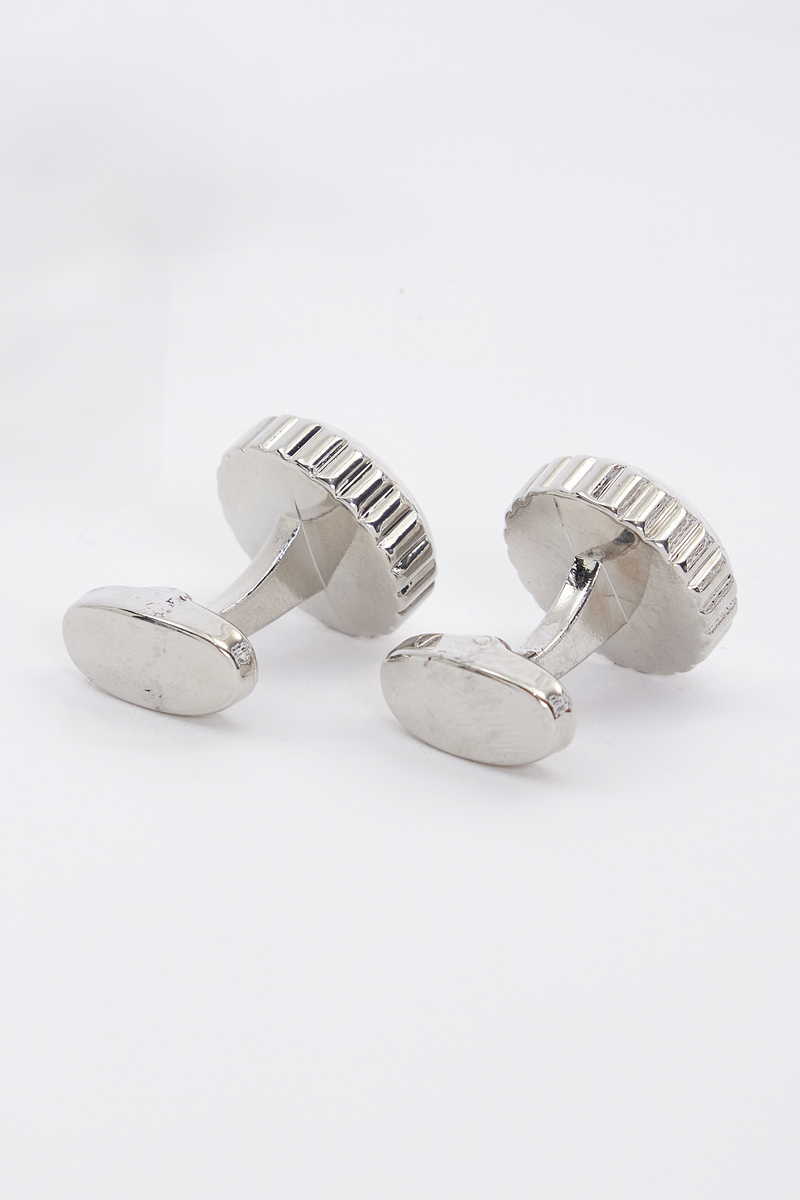 Mintás Fekete Mandzsettagomb