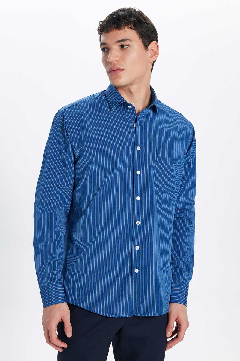Classic Fit-Comfort Fit - Правa Кройка Риза