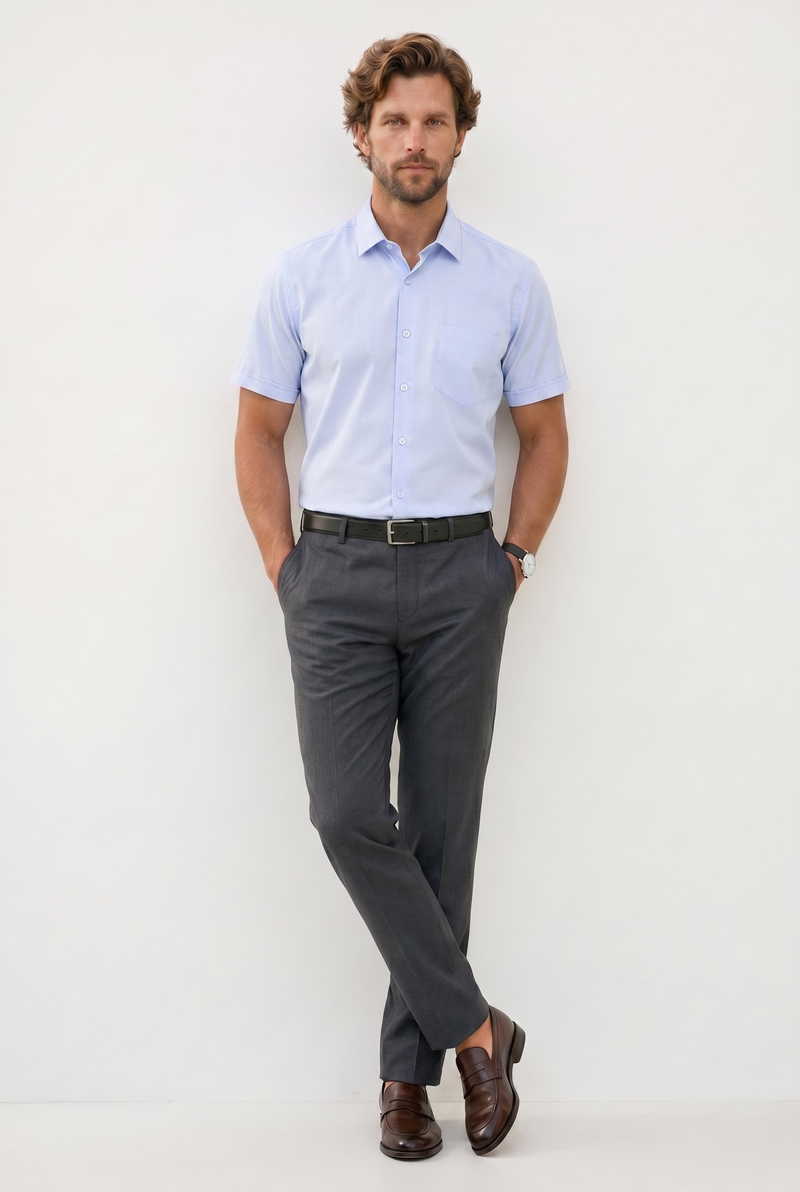 Classic Fit-Comfort Fit - Правa Кройка Риза