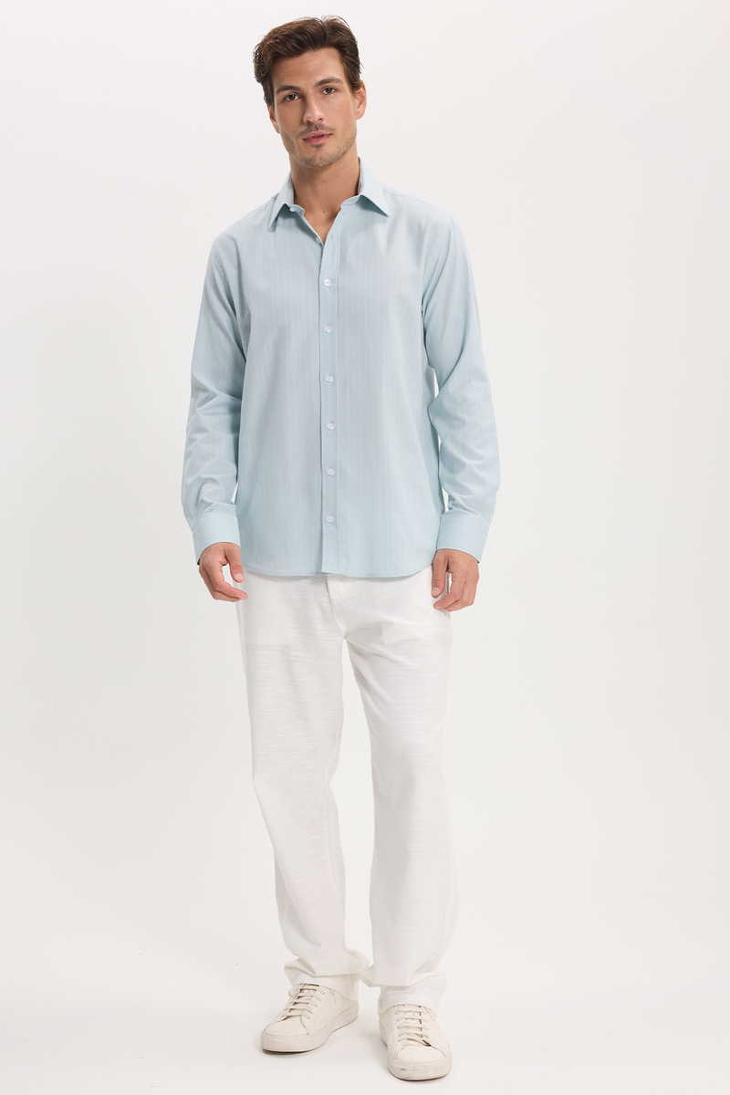 Striped Mint Shirt Striped Mint Shirt