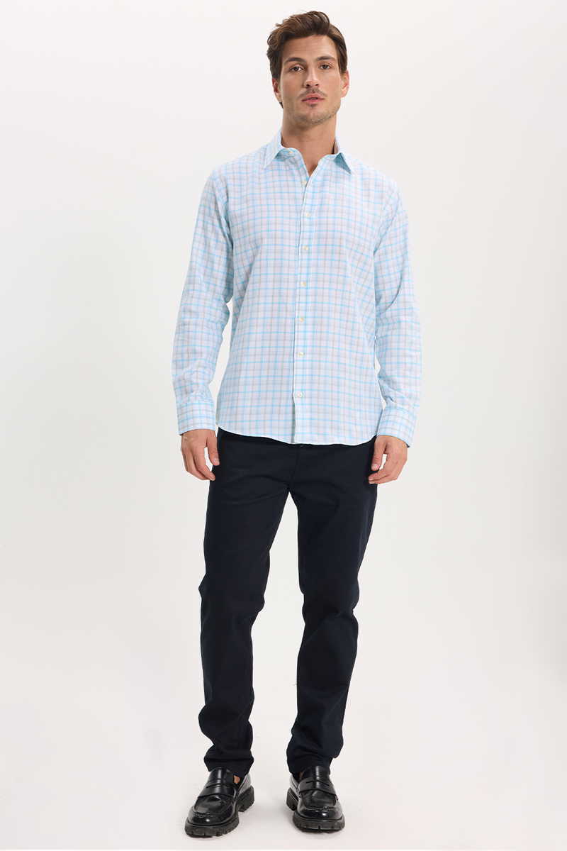 Striped White Shirt Striped White Shirt