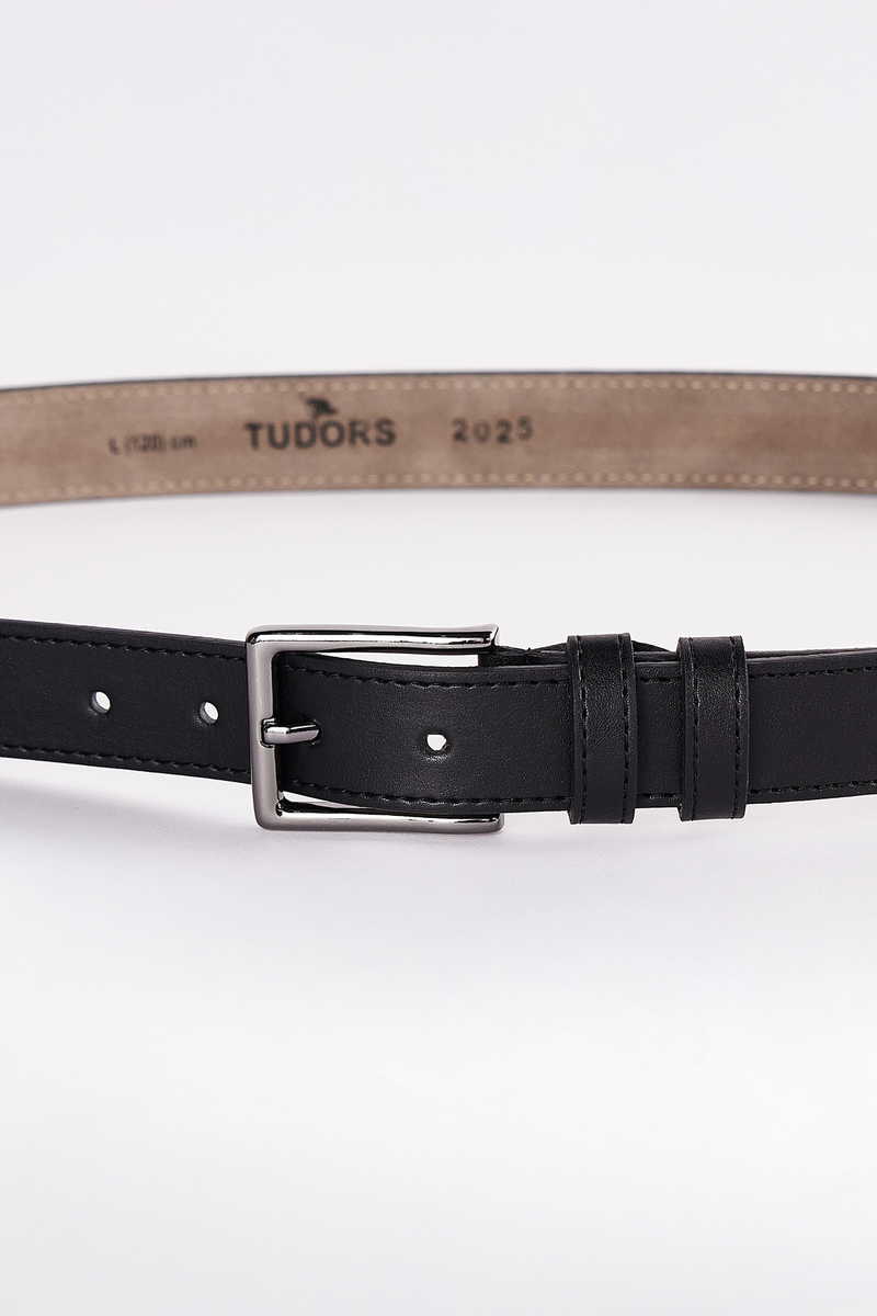 Patterned Black Belt