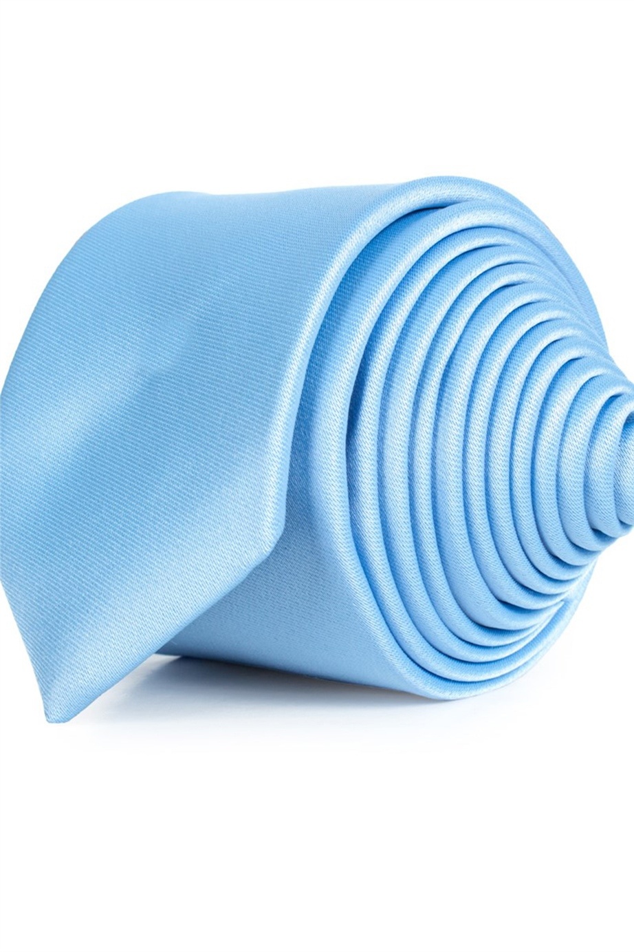 Világoskék színű vékony nyakkendő