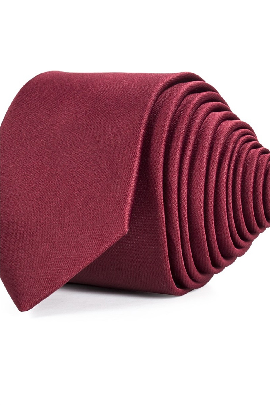 Bordó színű vékony nyakkendő