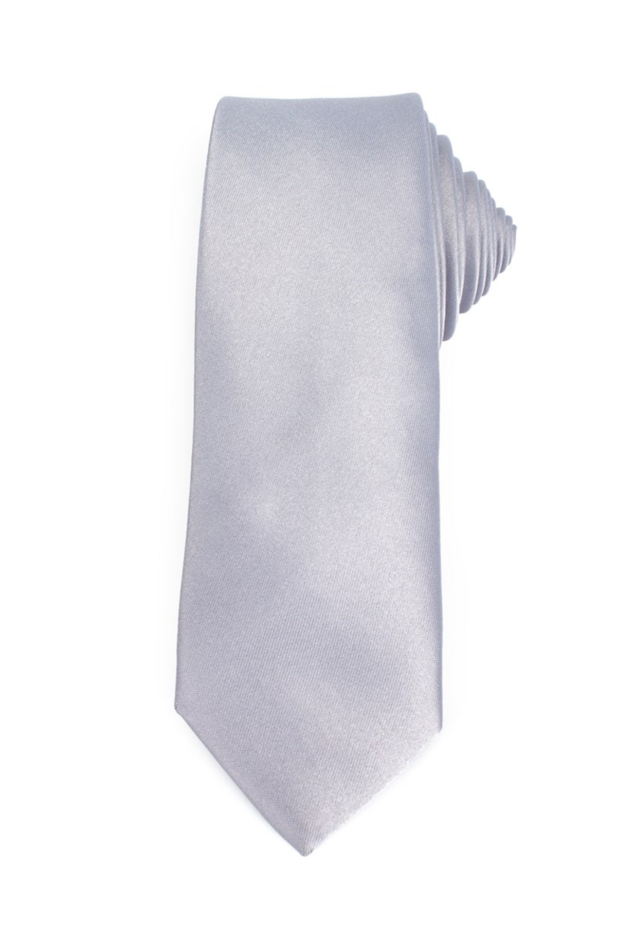 Szürke színű vékony nyakkendő