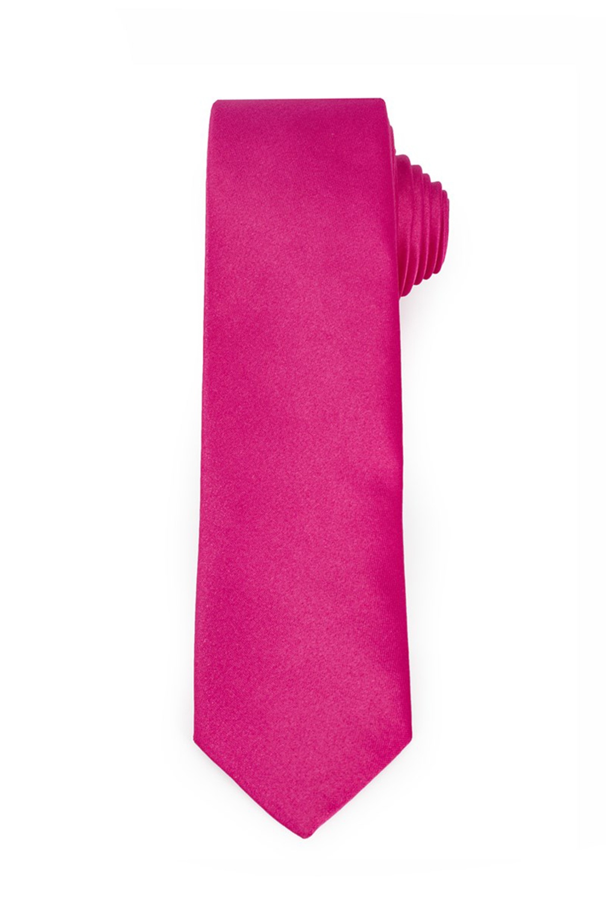 Magenta színű vékony nyakkendő