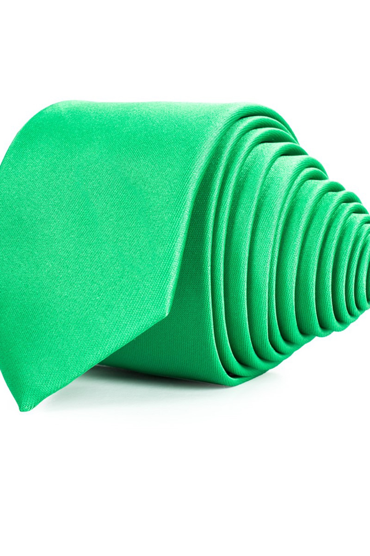 Zöld színű vékony nyakkendő