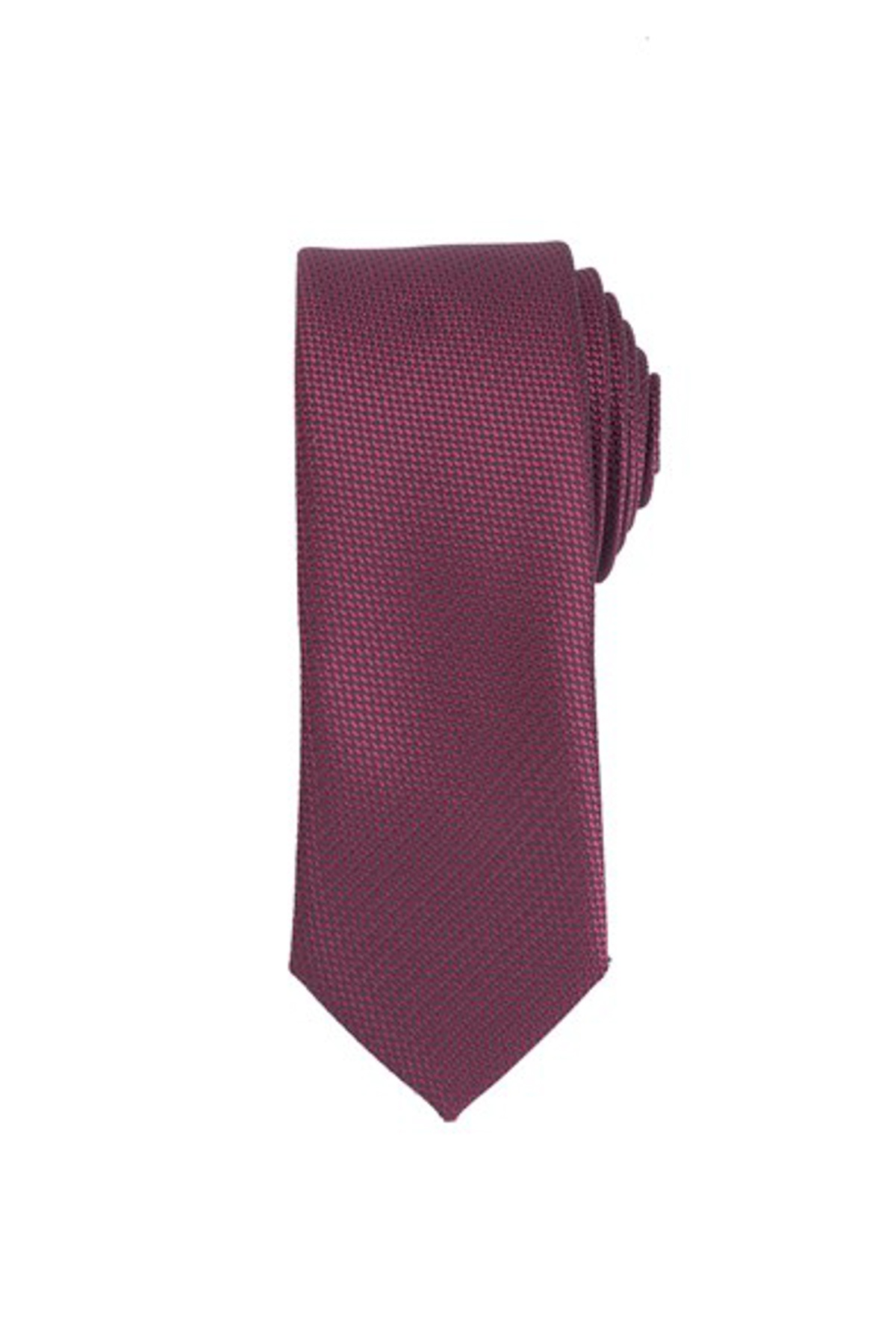 Sötétlila színű vékony nyakkendő